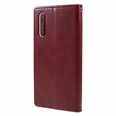 Чохол-книжка MERCURY Classic Wallet для Samsung Galaxy A50 (A505) - Wine Red