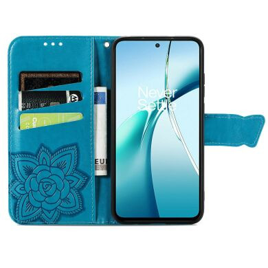 Чохол-книжка з малюнком UniCase Butterfly Pattern для Samsung Galaxy S26 FE - Blue