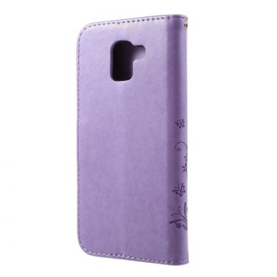 Чохол-книжка UniCase Flower Pattern для Samsung Galaxy J6 2018 (J600) - Light Purple