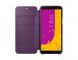 Чехол-книжка Wallet Cover для Samsung Galaxy J6 2018 (J600) EF-WJ600CEEGRU - Violet. Фото 5 из 7