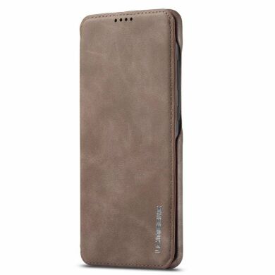 Чехол LC.IMEEKE Retro Style для Samsung Galaxy S20 Plus (G985) - Coffee