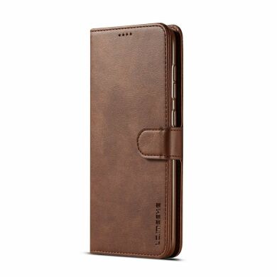 Чохол LC.IMEEKE Wallet Case для Samsung Galaxy A70 (A705) - Coffee