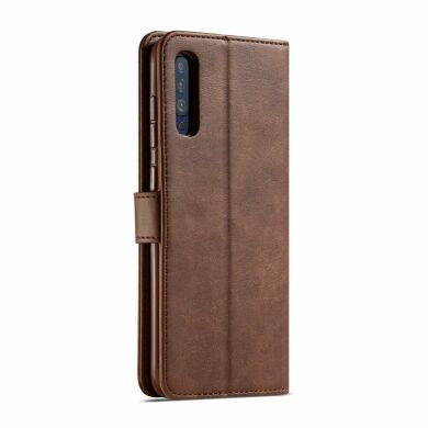 Чохол LC.IMEEKE Wallet Case для Samsung Galaxy A70 (A705) - Coffee