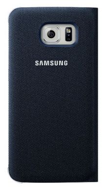 Чохол S View Cover (Textile) для Samsung S6 (G920) EF-CG920 - Black