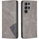 Чехол UniCase Geometric Pattern для Samsung Galaxy S25 Ultra (S938) - Grey. Фото 1 из 6