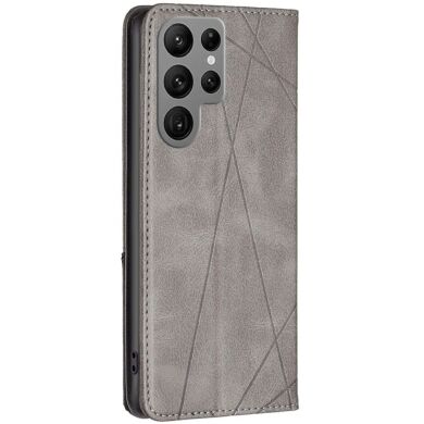 Чехол UniCase Geometric Pattern для Samsung Galaxy S25 Ultra (S938) - Grey