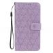 Чехол UniCase Leaf Wallet для Samsung Galaxy J6+ (J610) - Purple. Фото 2 из 8