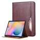 Чехол UniCase Pocket Stand для Samsung Galaxy Tab A7 Lite (T220/T225) - Wine Red. Фото 2 из 8