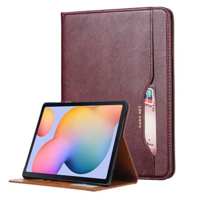 Чохол UniCase Pocket Stand для Samsung Galaxy Tab A7 Lite (T220/T225) - Wine Red