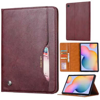 Чехол UniCase Pocket Stand для Samsung Galaxy Tab A7 Lite (T220/T225) - Wine Red