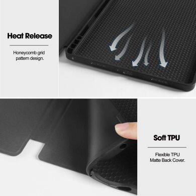 Чехол UniCase Stand Cover для Samsung Galaxy Tab A11 Plus (X230/236) - Black