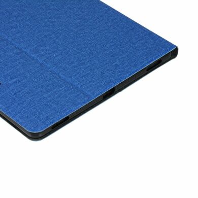 Чехол UniCase Texture Stand для Samsung Galaxy Tab S7 Plus (T970/975) / S8 Plus (T800/806) - Blue