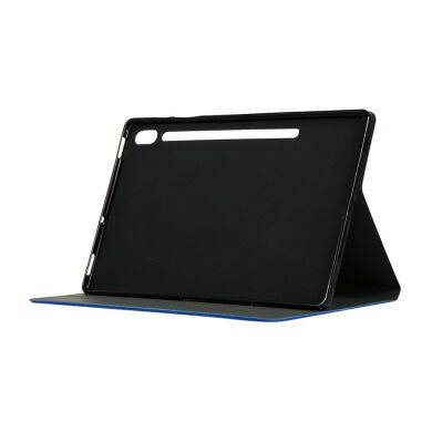 Чехол UniCase Texture Stand для Samsung Galaxy Tab S7 Plus (T970/975) / S8 Plus (T800/806) - Blue