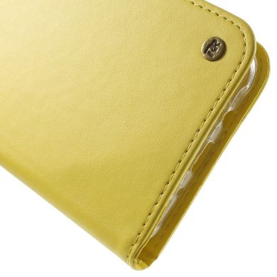 Чехол ROAR KOREA Classic Leather для Samsung Galaxy J7 (J700) / J7 Neo (J701) - Yellow