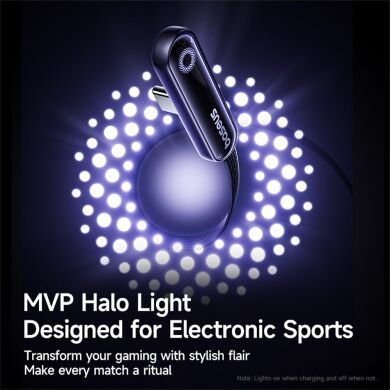 Кабель Baseus MVP3 Type-C to Type-C (100W, 1m) - Black