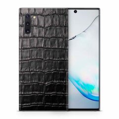 Кожаная наклейка Glueskin для Samsung Galaxy Note 10 (N970) - Black Croco