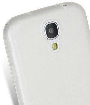 Melkco Poly Jacket Силиконовая накладка для Samsung Galaxy S4 (i9500) - White