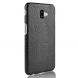 Пластиковый чехол Deexe Croco Style для Samsung Galaxy J6+ (J610) - Black. Фото 3 из 4