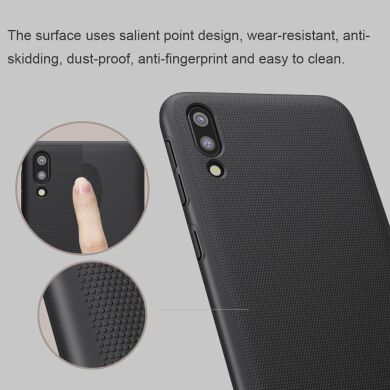Пластиковий чохол NILLKIN Frosted Shield для Samsung Galaxy M10 (M105) - Black