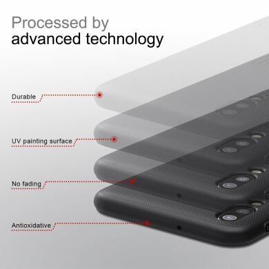 Пластиковый чехол NILLKIN Frosted Shield для Samsung Galaxy M10 (M105) - Black
