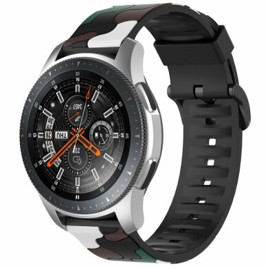 Ремешок Deexe Army Style для Samsung Galaxy Watch 3 (45mm) - White