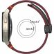 Ремешок Deexe Astra Strap для Samsung Galaxy Watch 4 / 4 Classic / 5 / 5 Pro / 6 / 6 Classic / 7 / FE - Light Grey. Фото 7 из 7