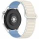 Ремешок Deexe Flexible Fit для часов с шириной крепления 20 мм - White / Blue. Фото 1 из 9