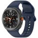 Ремешок Deexe Silicone Band для Samsung Galaxy Watch 8 (40/44mm) / 8 Classic - Midnight Blue. Фото 2 из 7