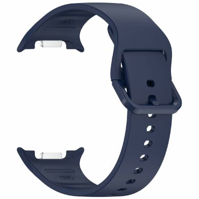 Ремешок Deexe Silicone Band для Samsung Galaxy Watch 8 (40/44mm) / 8 Classic - Midnight Blue