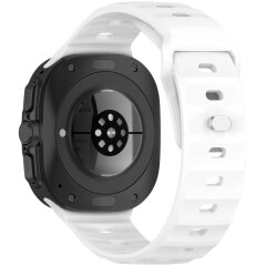 Ремінець Deexe Sport Series для Samsung Galaxy Watch Ultra (47mm) - White
