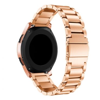 Ремінець Deexe Stainless Steel для Samsung Galaxy Watch 42mm / Watch 3 41mm - Rose Gold
