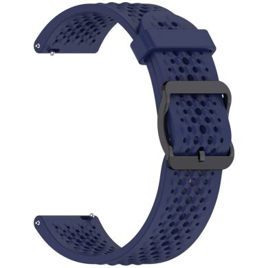 Ремінець Deexe Stellar Strap для годинників з шириною кріплення 20мм - Dark Blue