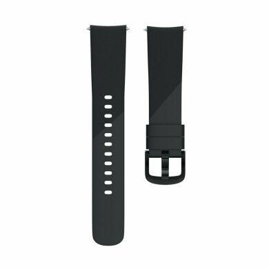 Ремінець UniCase Twill Texture Strap для Samsung Watch Active / Active 2 40mm / Active 2 44mm - Black