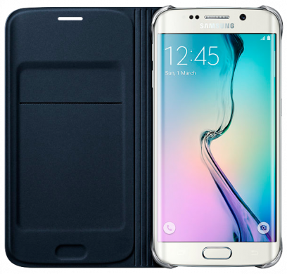 Чохол Flip Wallet PU для Samsung S6 Edge (G925) EF-WG925PBEGRU - Black
