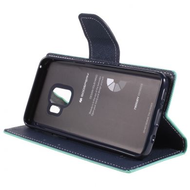 Чохол-книжка MERCURY Fancy Diary для Samsung Galaxy S9 (G960), Бірюзовий