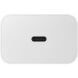 Сетевое зарядное устройство Samsung Compact Power Adapter 45W + кабель Type-C to Type-C (EP-T4511XWEGEU) - White. Фото 2 из 4