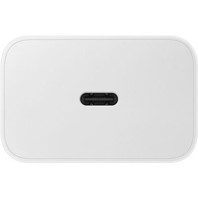 Сетевое зарядное устройство Samsung Compact Power Adapter 45W + кабель Type-C to Type-C (EP-T4511XWEGEU) - White