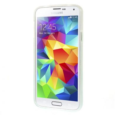 Силиконовая накладка Deexe Life Style для Samsung Galaxy S5 (G900) - Mixed Pattern