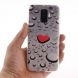 Силиконовый (TPU) чехол Deexe Life Style для Samsung Galaxy A6+ 2018 (A605) - Red Heart and Raindrop. Фото 6 из 7