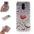 Силіконовий (TPU) чохол Deexe Life Style для Samsung Galaxy A6+ 2018 (A605) - Red Heart and Raindrop
