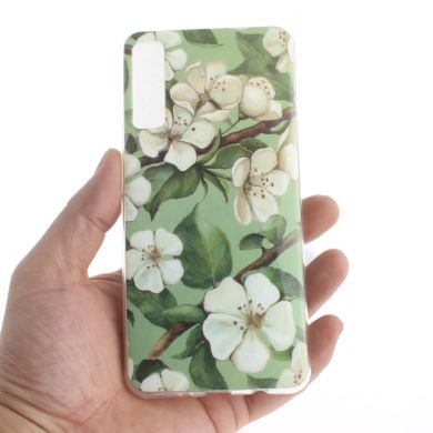 Силіконовий (TPU) чохол Deexe Life Style для Samsung Galaxy A7 2018 (A750) - Pretty Flowers