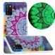 Силиконовый (TPU) чехол Deexe LumiCase для Samsung Galaxy A02s (A025) - Flower Pattern. Фото 1 из 5