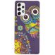 Силиконовый (TPU) чехол Deexe LumiCase для Samsung Galaxy A33 (A336) - Owl / Mandala Flower. Фото 2 из 5