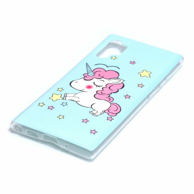 Силіконовий (TPU) чохол Deexe LumiCase для Samsung Galaxy Note 10+ (N975) - Unicorn