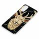 Силиконовый (TPU) чехол Deexe LumiCase для Samsung Galaxy S20 (G980) - Elk Pattern. Фото 3 из 7