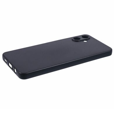 Силиконовый (TPU) чехол Deexe Matte Case для Samsung Galaxy A06 (A065) - Black