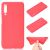 Силиконовый (TPU) чехол Deexe Matte Case для Samsung Galaxy A7 2018 (A750) - Red