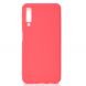 Силиконовый (TPU) чехол Deexe Matte Case для Samsung Galaxy A7 2018 (A750) - Red. Фото 2 из 6