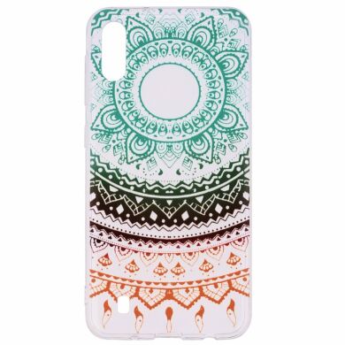 Силіконовий (TPU) чохол Deexe Pretty Glossy для Samsung Galaxy A10 (A105) - Colorful Mandala