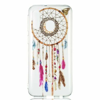 Силіконовий (TPU) чохол Deexe Pretty Glossy для Samsung Galaxy A40 (А405) - Dream Catcher